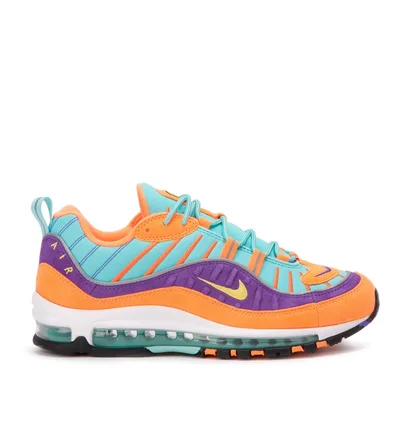 Nike Air Max 98 QS 'Cone' (Türkis / Violet / Orange)