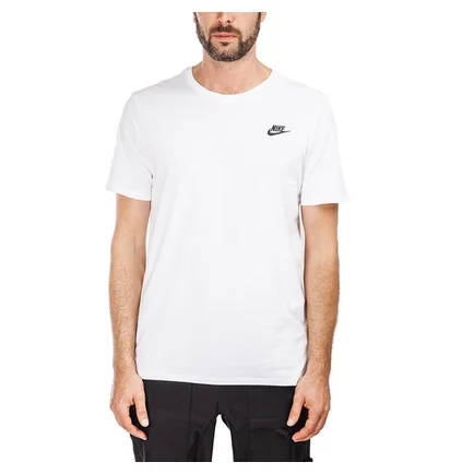 Nike Core Embroidered Futura Tee (Weiß)