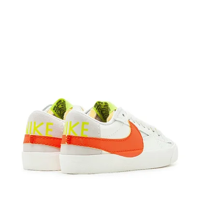 Nike WMNS Blazer Low '77 Jumbo (Weiss / Orange)