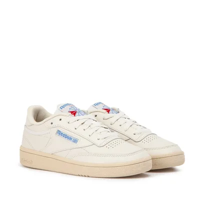 Reebok WMNS Club C 85 (Weiß / Weiß / Blau)
