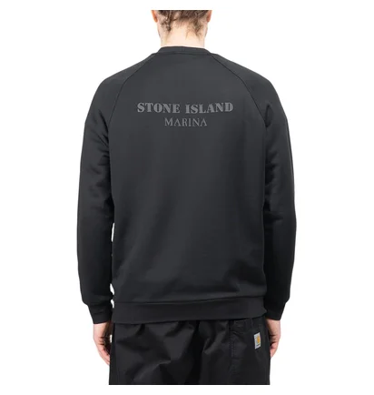 Stone Island Marina Sweatshirt (Schwarz)