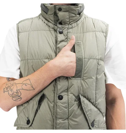 Stone Island Real Down Vest (Braun)
