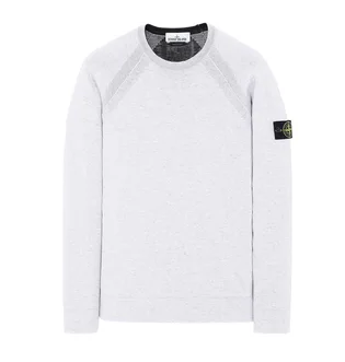 Stone Island Reversible Knit Pullover (Hellgrau)