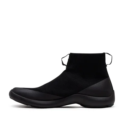 Tabi Footwear Mules Hightop (Schwarz)