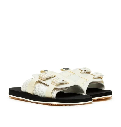The North Face EQBC Slide (Cream / Schwarz)