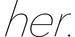 her Magazine Logo
